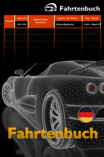 Fahrtenbuch A5: Kilometerzähler-Tracker-Logbuch | Geeignet für Pkw, Lkw, Busse und Motorräder | DIN A5 _ 111 Seiten