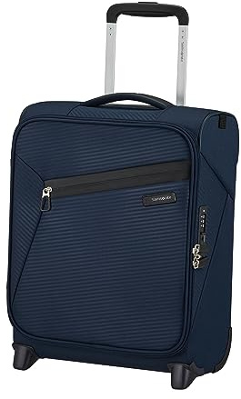 Samsonite Litebeam - EasyJet Upright S, 35 x 20 x 45 cm, 26 L, 1,60 kg, Bagaglio a Mano, Aereo Upright S Underseater, Blu (Midnight Blue) Upright 45 cm