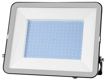 V-TAC Faro LED da Esterno 200W - [CHIP SAMSUNG] - 17540 Lumen - IP65 - Proiettore Faretto LED Esterno Colore Nero per Casa, Giardino, Garage - Impermeabile - Fari LED Luce Bianca Fredda