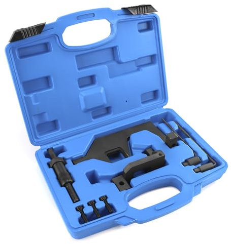 QWORK® 8-TLG. Motor Einstellwerkzeug Steuerkette Werkzeug Set, Geeignet für BMW N13 N16 N18