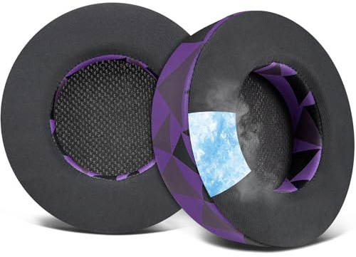 SOULWIT Mousse Coussin Coussinets pour Corsair Virtuoso RGB Wireless XT SE Gaming Casque, Coussinets avec de la Mousse d’Isolation du Bruit Haute densité, épaisseur ajoutée