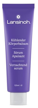 Lansinoh Kühlender Körperbalsam, 125 ml | kühlt und beruhigt spannende und trockene Haut, auf Mentholbasis