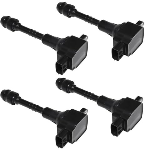 DZSTAIYOUSM Zündverteiler Nition-Spulen 224486N015 Für Nissan Für Sentra B15 1.8L 2002–2006 Für Almera N16 Für Cube Z11 Für Terrano 2.0 2014 Teile 224336N015 224486N01 Blockzündspule(4pcs)