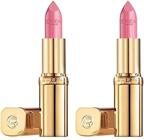 L'Oréal Paris Make Up Rossetto Lunga Durata Color Riche Colore Pieno Finish Satinato 303 Rose Tendre - Confezione da 2, 18 ml