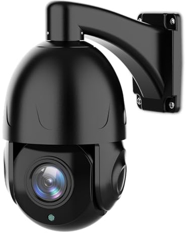 Telecamera Wifi Esterno, Telecamera IP POE 4K 8MP for esterni Zoom ottico 30X Speed ​​Dome Telecamera stradale 5MP Visione notturna HD 80M CCTV Video sorveglianza P2P ,Sicurezza, Antifurto(8MP Camera)