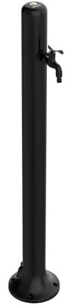 Fontana Da Giardino In Alluminio Resistente Con Attacco Laterale Compatibile Con Raccordi Rapidi Per Tubo Facile Da Montare Ideale Per Esterni Design Durevole e Pratico