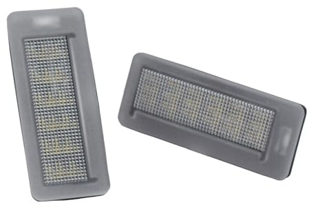 Yoegerery 2 PZ LED Licenza Numero Targa Luce Per Fiat Doblo Pratico Per Opel Combo Per Ram ProMaster City 12V Luci Targa per Auto 95509601