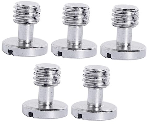 Homoyoyo 5 pièces Vis de Trépied de Vis à Dégagement Rapide pour Accessoires de Caméra Compatibilité