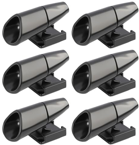 JiaHeHe 6 Pezzi Fischietto a Ultrasuoni Anti Selvaggina, Avviso per Cervi, Fischietti Ultrasonici per Auto, Camion, Moto, Dispositivo di Sicurezza Anti-Animali, Protezione Fauna, Avviso Sonoro