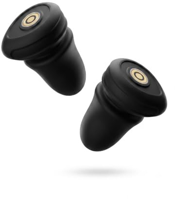 32dB High Fidelity Ear Plugs for Concerts & Noise Reduction Earplugs(S-XL) | Hearing Protection Reusable Silicone Ear Plugs for Festivals, Live Music, DJs & Musicians, Sports, DJs, Loss-Proof Lanyard