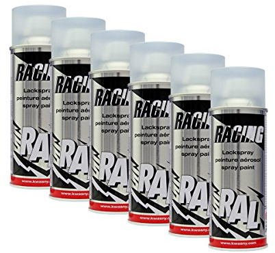 KWASNY_bundle 6X Kwasny Auto-K Racing Spray Klarlack Matt 400ml 288123