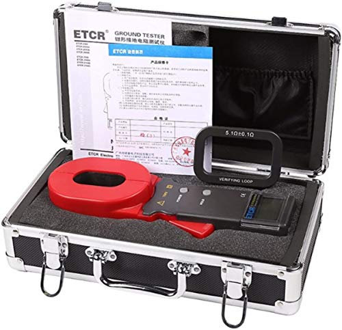 RaeSung ETCR2000C+ Clamp Ground Resistance Tester Clamp Earth Resistance Tester Measure the Leakage Current of 20A 0.01-1200ohm
