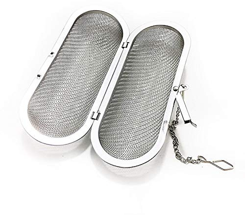 Gewürzsieb oval Edelstahl Gewürzkugel Teesieb Teefilter