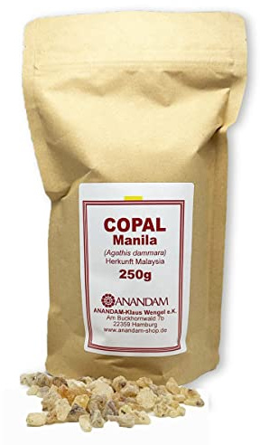 250g Copal Manila – Agathis Dammara – Reines Räucherharz in Granulatform