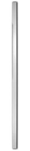 Jackson Woodturners White Primed Stop Chamfered Newel Post 90mm 1500mm Half