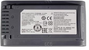 ZiRoxi Kehrmaschine Akku VCA-SBT90, kompatibel mit Samsung Vs9000 Jet90 Jet75 Akku-Handstaubsauger Akku