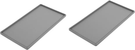 IMIKEYA 2 Stück Abtropfmatte Aus Silikon Für Die Arbeitsplatte Abtropfmatte Ohne Silikon Für Küche Badezimmer Und Büro