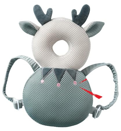 OonMan Baby kopfschutz Rucksack Baby Anti-Fall Kopfschutz Kissen Kinder Lernen Zu Gehen Kopfschutz-06-A