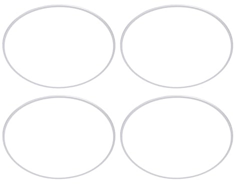 4 protectores de llanta de aleación de aluminio, resistentes a los arañazos, para buje de 19 pulgadas, color plateado