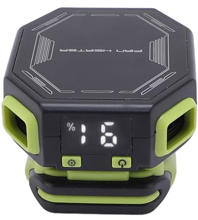 YUYTE Magnetic Phone Cooler 5000rpm Semiconductor Phone Cooling Fan with Temperature Display 7 Gears for Tablet Gaming Graphics Card