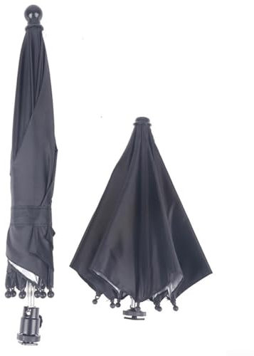 Portable For camera Umbrella with Hot Shoe for SLRs, Essential Sunshade for Photographers
