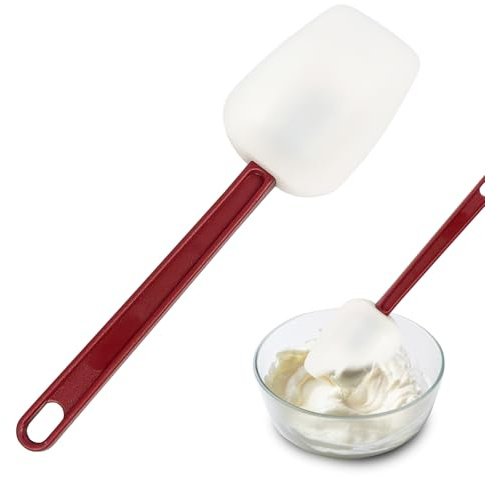High Temp Silicone Spatulas, High-Heat Resistant Commercial Spatulas | Heat Resistant Rubber Spatula, Heat Resistants Spatula Spoon for Kitchen Baking Cooking