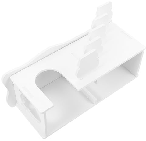 Gadpiparty Plastik Hamsterversteck mit Leiter Zweistöckiges Nagerhaus aus Sicherem PVC Hamster Meerschweinchen spielhaus Gemütliches Schlaf Versteckhaus für Kleine Haustiere