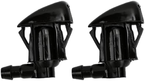 UPALDHOU 2pcs Front Windshield Washer Nozzle Left Right Replacement, with OEM 986302K100 for I20 2008-2020 Elantra 2015-2020 I30 2012-2018 I40 2011- Ioniq 2016-2022