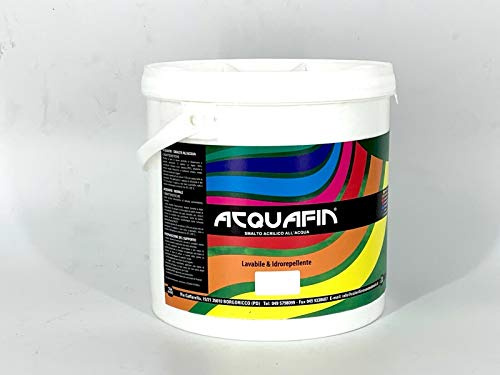 SMALTO ALL'ACQUA SATINATO (2,5 lt, 6005 VERDE MUSCHIO)