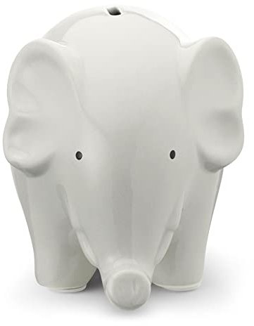 Mousehouse Gifts - Large Elephant Themed Piggy Bank, Elephant Money Box for Children's Savings