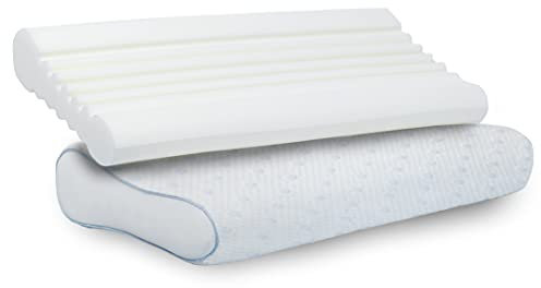 PARADIES Nacken-Kissen 40x80 cm - Paratex Ergonomic - IGR Zertifiziert, ergonomisches Nackenstützkissen Höhe: 10 cm