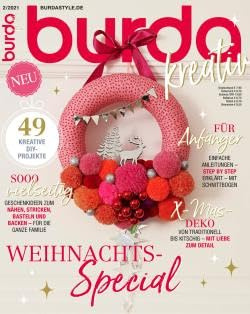 burda kreativ Nähmagazin: Schnittmuster und Anleitungen [BA221], nähen und basteln ideal geeignet für Anfänger, von burda style
