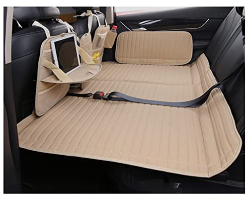Tragbare Auto Bett Matratze Auto Camping Matratze Rücksitz Auto Travel Camping Matratze Zum Schlafen (Color : Weiß, S : C)