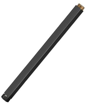 Stainless Steel Shower Extension Rod Shower Lengthen Pipe Round Square 30/40Cm Slide Bar Tube For Bathroom Accessories