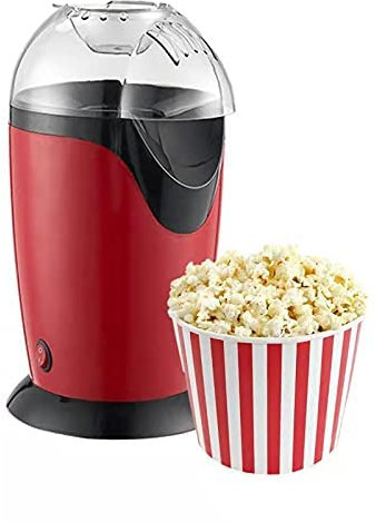 LANAZU Popcorn Machine, Small Electric Popcorn Machine, Household Corn Puffing Machine, Suitable for Home, Store