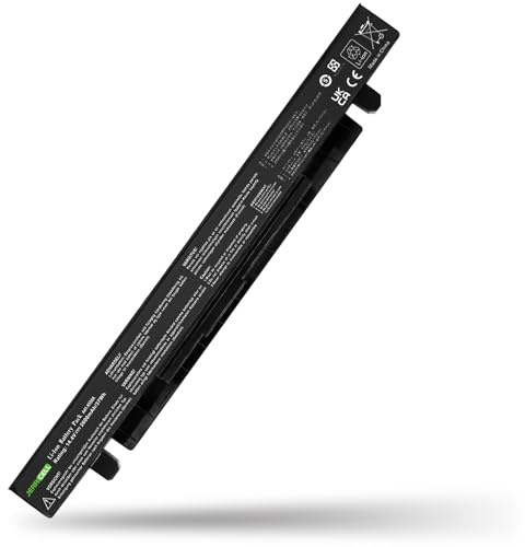 JerriCell 2600mAh PRO Battery A41-X550A A41-X550 Laptop Battery for Asus A450VC A450VE X450CC X450CP X450E F450 F450C F450CA F450CC K450 K450C K450CA K450CC K450L P450 P450C 【 4 Cells/2600mAh/37Wh 】