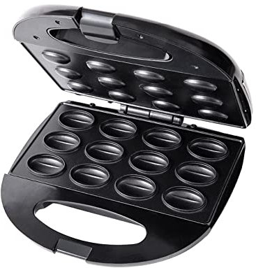 Electric Walnut Cake Maker Automatic Mini Nut Machine for Kitchen Baking Waffle Makers with Walnut Cookie Mold