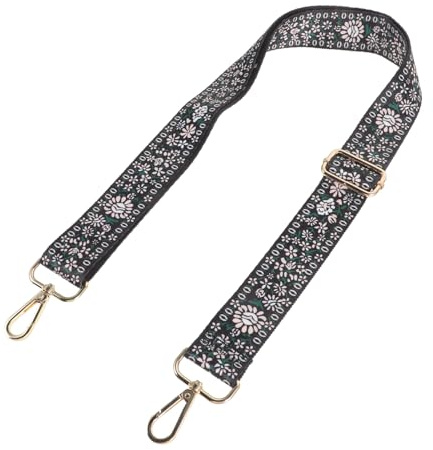 Vintage Muster Verstellbarer Banjo Gurt für Banjo und Mandoline | Polyester, Weiche Trageweise und Haptik, Druck die Schulter, für Spieler Beider Instrumente
