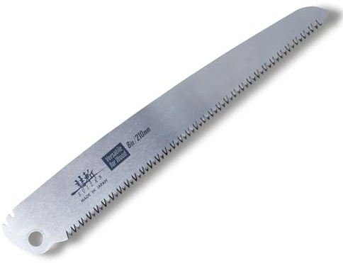 SUIZAN Reservblad för Japansk Fällbar Såg 210mm Mångsidig för Trä