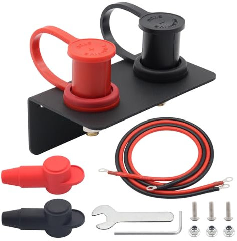 Démarreur de batterie - Chargement facile - Avec couvercle de support - Kit d'aide au démarrage - Bornes de batterie