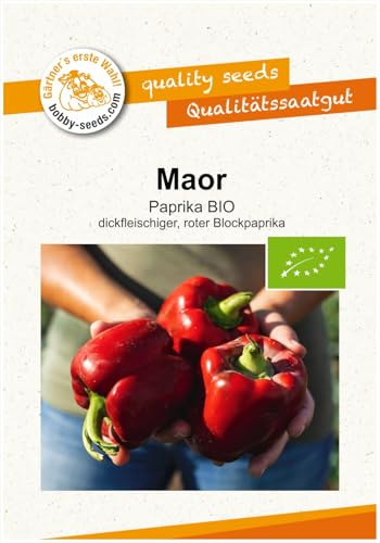 Bio-Paprikasamen Maor Portion