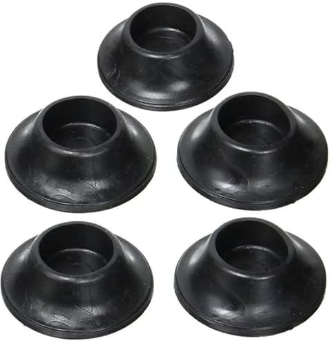 Norskskin Zeltstabteller Bodenteller für Camping Zeltstab Untersetzter für Zelt-Gestänger Lastverteilung 5 Pack 5 Stück