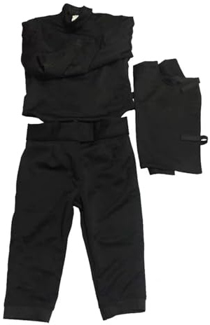 WANGCEPLSD Esgrima Traje Uniforme 450N con Cremallera, Traje de Uniforme Deportivo de Esgrima, Color Negro, para Florete, Espada y Sable(#46)