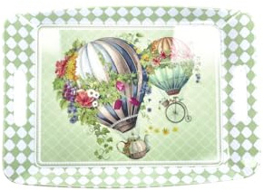Brandani 51850 Vassoio Wonderland in melamina 35×25 cm