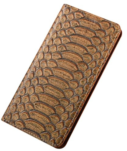 Custodia in Vera Pelle Per Xiaomi 17 Ultra – Cover A Libro All-Inclusive in Stile Business Con Funzione Stand E Guscio Interno Antiurto in TPU,Brass
