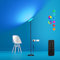 Lampada da Terra a LED, 3000LM 36W Piantana da Salotto con Dimmerazione Continua 2700K-6500K, Piantana da Terra RGB con Telecomando e Controllo Touch, 69 Lampada per Soggiorno Camera da Letto Ufficio