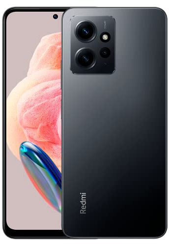 Xiaomi Redmi Note 12 - Smartphone 6.67 120Hz AMOLED Display Snapdragon 685 6nm Processeur 50MP Triple caméra 5000mAh Dual SIM 4G 8+128GB Rome (Gris et Noir) (Reconditionné)
