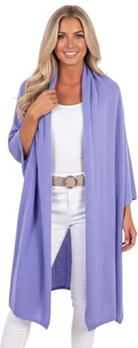 Marenza Stola Misto Cashmere Donna Made In Italy Taglia Unica
