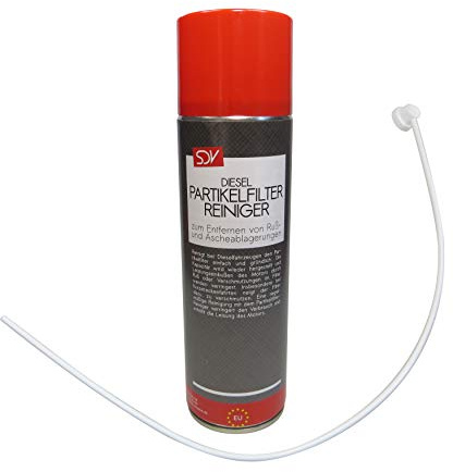 SDV Chemie Dieselpartikelfilterreiniger 6x 400ml AGR DPF Reiniger mit Sonde Diesel-Partikelfilter-Reiniger