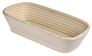Küchenprofi Gärkörbchen -Kp820100028/Braun, Holz | Brotkorb, für rustikale Rillen, natürliches Peddigrohr-Material, handwerkliche Verarbeitung, 700 g bis 1,5 kg